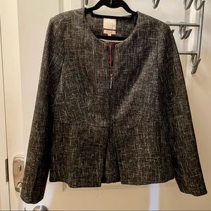 NWT The Limited Special Edition SCANDAL Collection Tweed Blazer Size Large